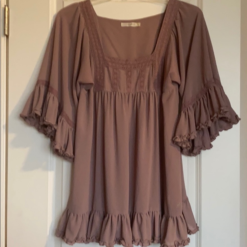 Hazel Flowy Boho top size S Small